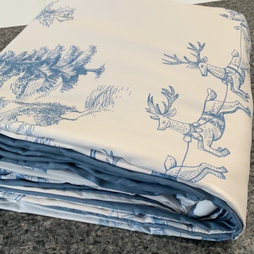 ⛄️ Christmas holiday duvet full/queen